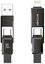 Blitzwolf BW-HDC7 4-in-1 USB+C+Lightning cable 240W 1.2m (black)