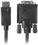 Lanberg Cable DisplayPort v1.2 DVI-D(24+1) 1.8M black