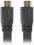 Lanberg Cable HDMI-HDMI v2.0 1.8m black flat 4K 60Hz, full copper