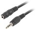 Lanberg Cable Minijack - Minijack M/F 1.5M