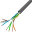 Lanberg Cable UTP Cat.5E CU 305 m wire FLUKE LCU5-12CU-0305-S grey