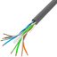 Lanberg Cable UTP Cat.6 CU 305m wire fluke LCU6-12CU-0305-S grey
