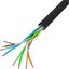 Lanberg Cable UTP Kat.5e wire LCU5-12CU-0305-BK black
