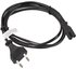 Lanberg EURO power cable (radio) CEE 7/16 - IEC 320 C7 1.8M black