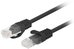 Lanberg Patchcord cat.6 UTP 0.25m 10-pack fluke passed black