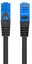 Lanberg Patchcord kat.6a S/FTP CCA 10.0m czarny