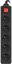 Lanberg Power strip 3m, black, 5 sockets, with switch, cable made of solid copper