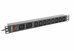 RACK 1U 16A PDU 19" 2m Black