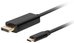 Lanberg USB-C to DisplayPort Cable, 1.8 m 4K/60Hz, Black