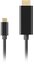 Lanberg USB-C to HDMI Cable, 1 m 4K/60Hz, Black