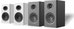 Laudberg XS1W bookshelf speakers 2.0 80W white