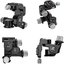 Leofoto GW-01 3-Way Geared Head with QR Plate