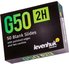 Levenhuk G50 2H Double Cavity Blank Slides, 50 vnt
