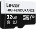 LEXAR HIGH-ENDURANCE MICROSDHC/MICROSDXC UHS-I R100/W30 32GB
