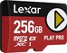 Lexar microSDXC Express PLAY Pro Express 7.1, R900/W600 C10 U3 UHS-I (V30) 256GB