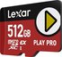 Lexar microSDXC Express PLAY Pro Express 7.1, R900/W600 C10 U3 UHS-I (V30) 512GB