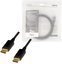 LogiLink DisplayPort cable, 4K/60 Hz,DP/M do DP/M,alu, 2m