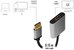 LogiLink Displayport to HDMI adap ter, 4K 60hz, alu, 0.15