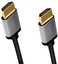 LogiLink HDMI cable 4K/60Hz, alu , black, 2m