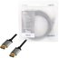 LogiLink HDMI cable 4K/60Hz, alu , black, 3m