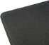 Mousepad in leather design Black