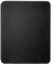 Mousepad in leather design Black