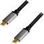Logilink USB 3.2 Gen 2 cable, C/M to C/M, 4K/60Hz, PD,alu CUA0107 1 m, USB-C male, USB-C male