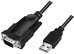 Logilink AU0048A USB 2.0 cable, USB-A/M to DB9/M, serial, Win 11, black, 1.5 m