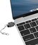 LogiLink USB-C to microSD card readeras a keychain