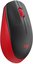 Logitech Full size Mouse M190  Wireless, Red, USB