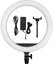 LR150 LED Ring Light Black