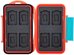 JJC MC NSMSD16 Memory Card Case Oranje