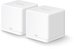 Mercusys AC1300 Whole Home Mesh Wi-Fi System Halo H30G (2-Pack) 802.11ac, 400+867 Mbit/s, Ethernet LAN (RJ-45) ports 2, Mesh Support Yes, MU-MiMO Yes, White