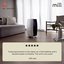 Mill | Silent Pro Air Purifier | APSILENT | Suitable for rooms up to 115 m&sup2; | 68.3 m&sup3; | White/Black