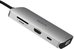 MOKiN 8in1 USB-C Adapter to 3x USB 3.0 + HDMI + USB-C + VGA + SD Card Reader + Micro SD Card Reader (silver)
