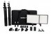 NANLITE LumiPad 25 2kit with Power Adapter & Battery