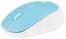 Natec Mouse, Harrier 2, Wired, 1600 DPI, Optical, White/Blue