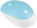 Natec Mouse, Harrier 2, Wired, 1600 DPI, Optical, White/Blue