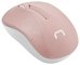 Natec Mouse, Toucan, Wireless, 1600 DPI, Optical, Pink-White