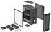 Natec PC Case Genesis Irid 505F z oknem