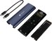 Natec | Rhino M.2 NVME Lite USB-C External, Gen 2 Steel Navy | Solid-state drive interface NVMe