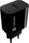 Natec Ribera USB Charger 1X USB-A 18W, Black