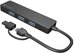 Natec USB 3.0 HUB, Mayfly, 4-Port, Black