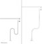Neomounts ADS06-131WH Cable spine - clamp-on design - universal, White | Neomounts