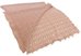 Newborn Beige Knitted Blanket KBB 40 x 170 cm