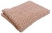 Newborn Beige Knitted Blanket KBB 40 x 170 cm