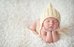 Newborn Ruffle Blanket Beige BERF