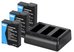 Newell charger SDC-USB-C + 3 Osmo Action batteries