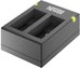 Newell SDC-USB for AHDBT-901 dual channel charger for Gopro 9 and 10