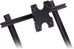 Next Level Racing | GTElite Direct Monitor Mount | Flat screens: 27&rdquo;- 43&rdquo; and ultra-wide monitors: 49 " | Black